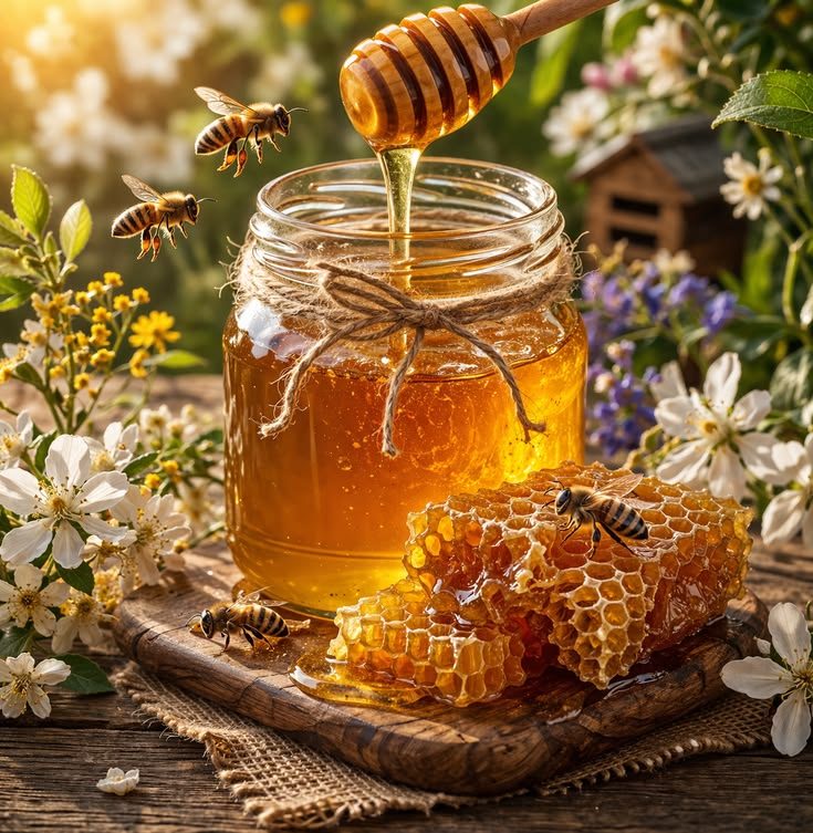 Pure Large Bee Honey